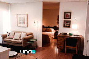 Apartamento pura vida no Parque Una com vaga de garagem.
